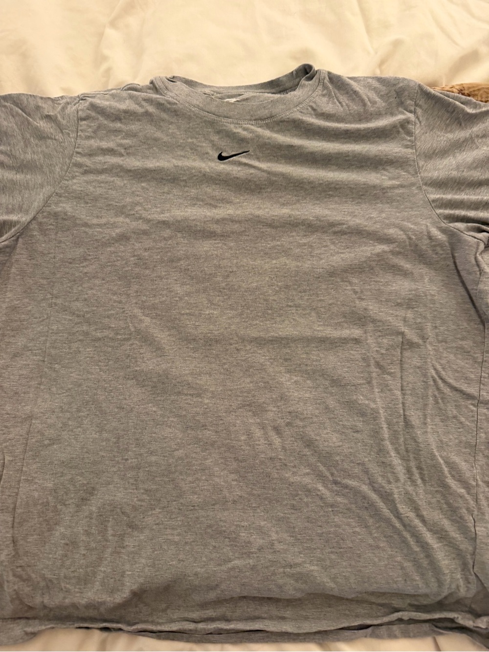 Nike Gray Dri-FIT Crew Tee